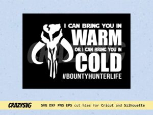 The Mandalorian Warm of Cold SVG