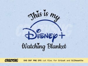 This is my Disney Plus Watching Blanket