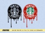 Vampire Diaries Starbucks Logo SVG