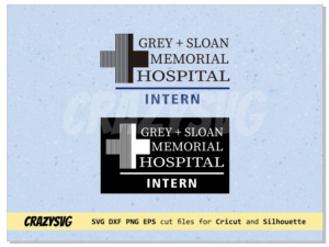 grey sloan memorial hospital intern svg