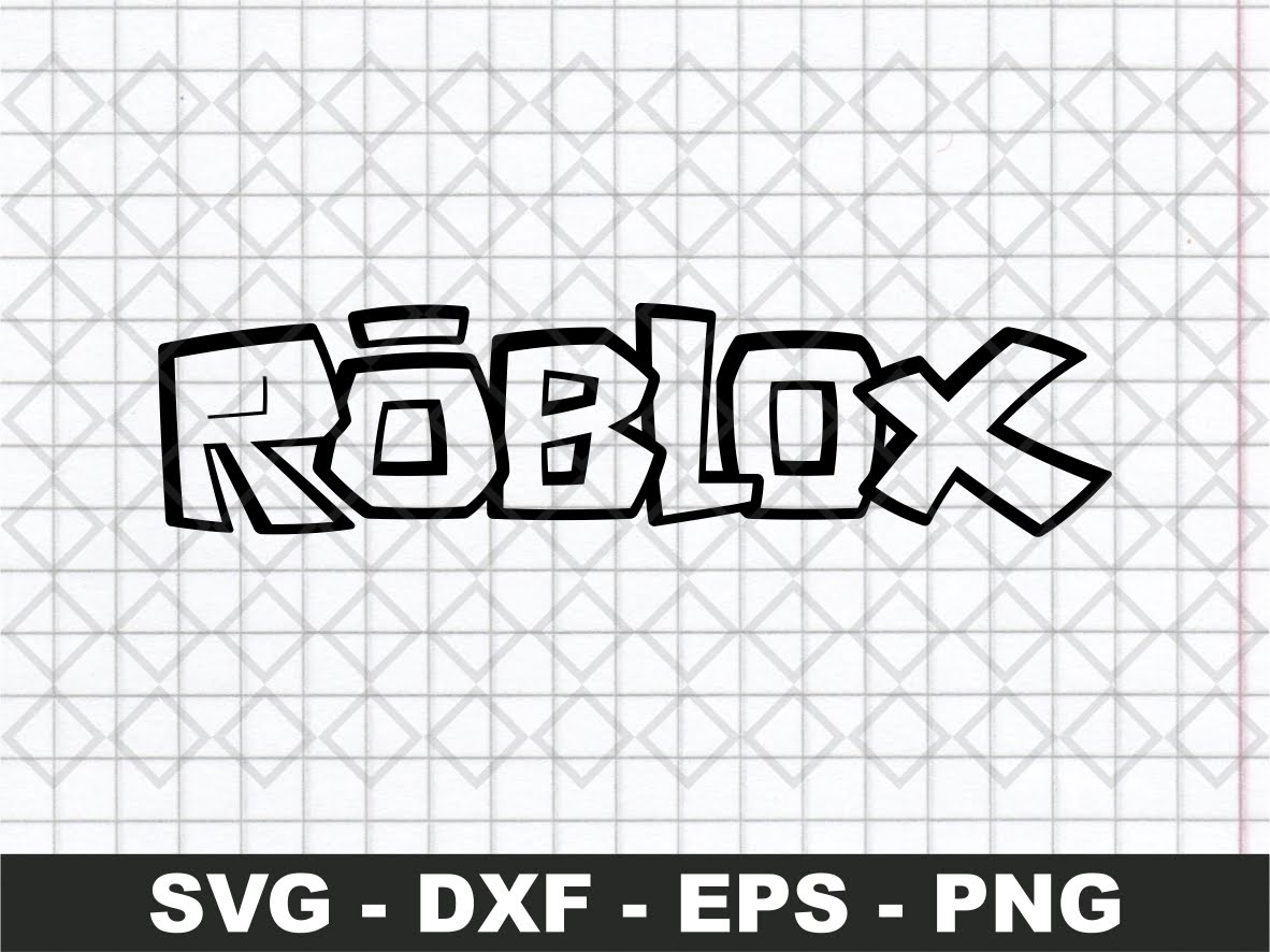 Roblox Logo 783-C065 Stencil
