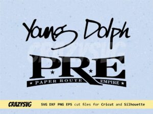 young dolph svg logo vector