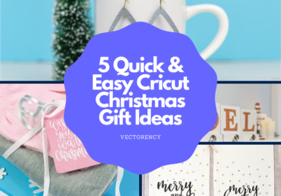 5 Quick & Easy Cricut Christmas Gift Ideas