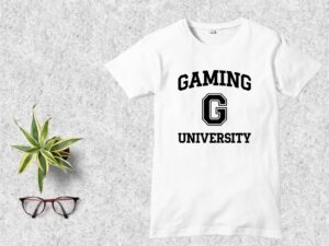 Gaming university svg cut file