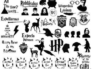 Harry Potter Svg Mega Bundle 1 Vectorency Today's Deals