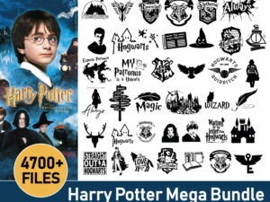 Harry Potter Svg Mega Bundle