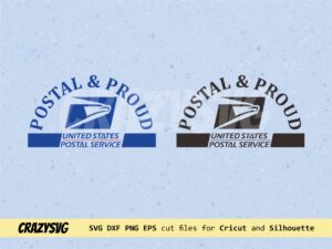 Postal Proud SVG