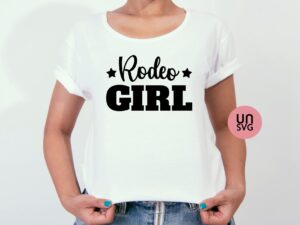 Rodeo Girl SVG cut file