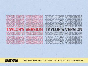 Taylor's Version Svg Taylor Swift Fearless Shirt Design Download