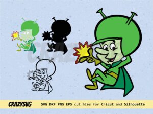 The Great Gazoo SVG Clipart Files
