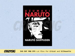 Uzumaki Naruto SVG Cut File
