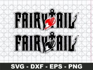 Fairy Tail SVG Cricut Cut File