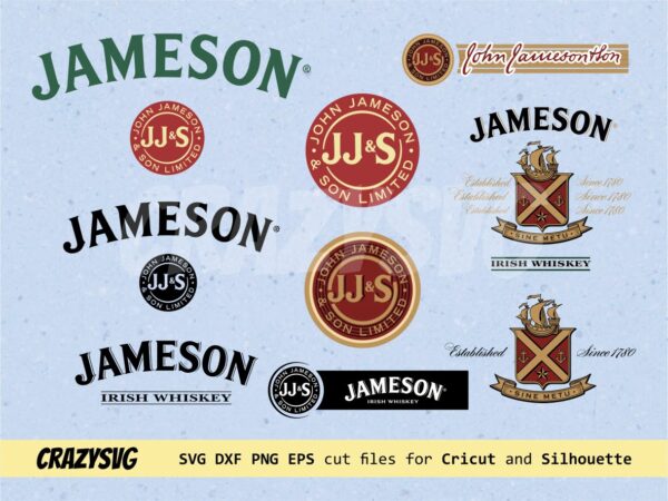 jameson svg jameson logo cut file