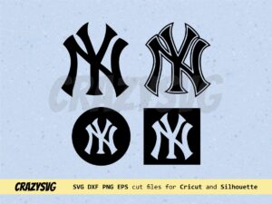 Black New York Yankees SVG