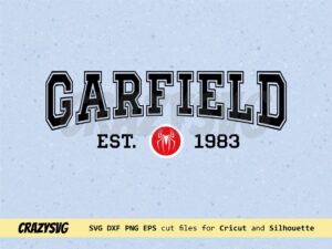 Garfield Parker Est 1983 Cut Files Garfield SVG
