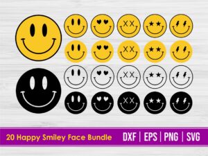 Happy Smiley face svg