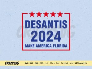 Ron DeSantis 2024 SVG cut file