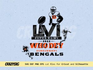 Bengals Super Bowl 2022 SVG cut file