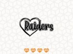Fans Love Raiders SVG DXF PNG EPS