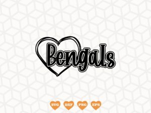 Fans Loved Bengals SVG DXF PNG EPS Cricut