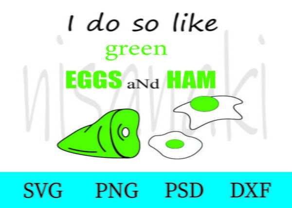 Green Eggs and Ham Vectorency Green eggs and ham