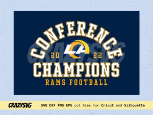 LA Rams LVI Super Bowl 2022 SVG