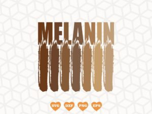 Melanin Poppin SVG Sublimation PNG Design Free