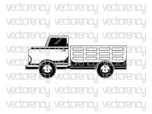 Old Farm Trucks SVG Truck jpg-01