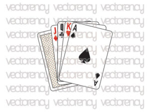 Playing Card SVG Royal Flush