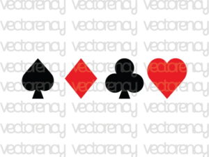 Playing Card Suits SVG Spades Diamonds jpg
