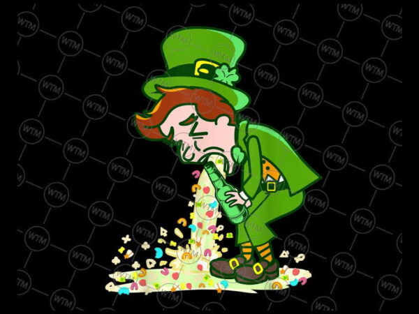 VC WTM CV PD2045 Vectorency Funny St Patricks Day PNG, Leprechaun Shamrock Pattys Day Png, Leprechaun St.Patrick 's Day Png Sublimatione, Beer Ireland Shamrock Printable