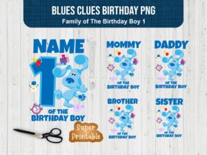 blues clues birthday family of the birthday boy 1