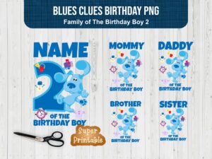 blues clues birthday family of the birthday boy 2