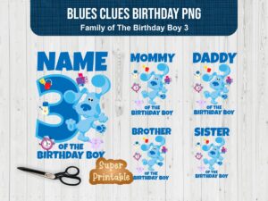 blues clues birthday family of the birthday boy 3