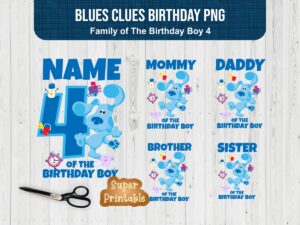blues clues birthday family of the birthday boy preview