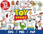 Toy Story SVG Bundle, Toy Story Bundle SVG, Disney SVG, Toy Story Cricut, Toy Story Silhouette, Vinyl File, Cut File, Eps, Png