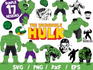 Hulk Vectors, Hulk Svg, Marvel Cricut, Hulk Cutting, Hulk Bundle, Vinyl, Png, Clipart, The Incredible Spiderman, Superhero, Avengers