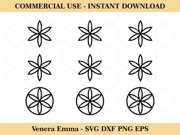 Germ of life svg Vectorency Germ Of Life SVG Symbol Shape Germ Clipart