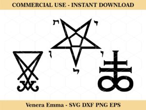 Gothic Pagan Satanic SVG
