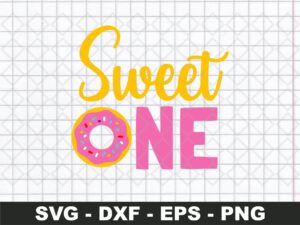 Sweet One SVG, 1st Birthday SVG