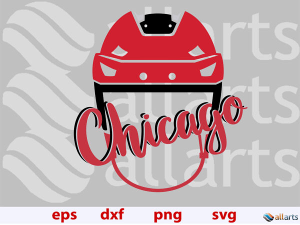 banner ALLARTS banner 3 Vectorency Chicago Blackhawks hockey helmet SVG, Chicago Blackhawks svg, Chicago Blackhawks png, NHL sublimation file, Chicago Blackhawks hockey file to cut, Chicago Blackhawks NHL style silhouette, instant download.
