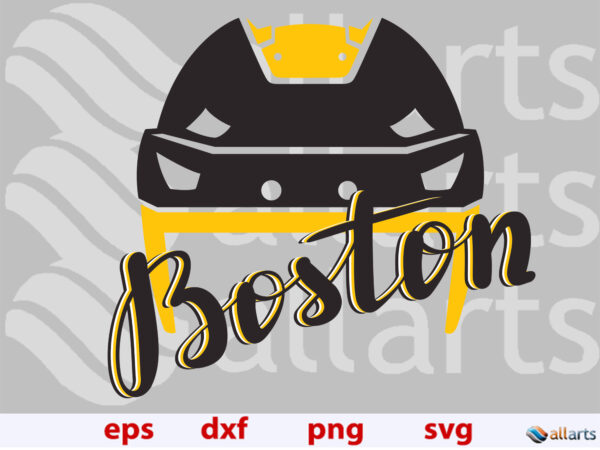 banner ALLARTS boston 3 Vectorency Boston Bruins hockey helmet SVG, Boston Bruins svg, Boston Bruins png, NHL sublimation file, Boston Bruins hockey file to cut, Boston Bruins NHL style silhouette, instant download.