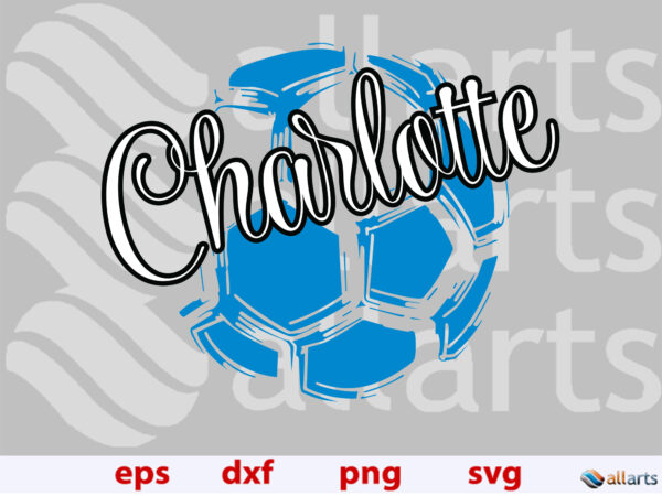 banner ALLARTS charlote banner 1 Vectorency Charlotte FC ball SVG, Charlotte FC football svg, Charlotte FC ball png, ball sublimation file, MLS soccer file to cut, Charlotte FC ball silhouette, instant download.