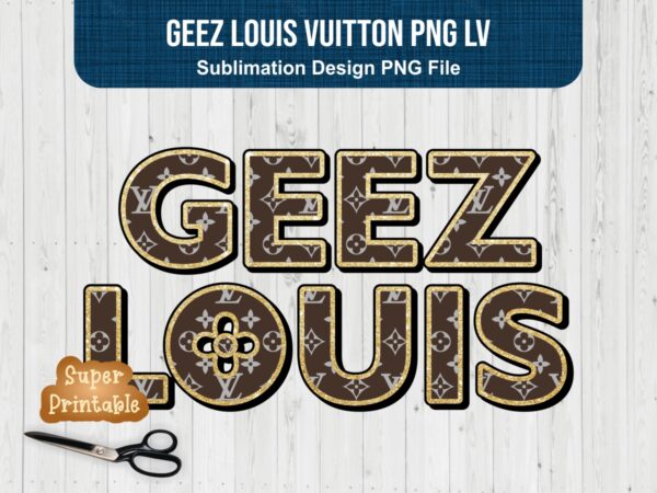 Louis Vuitton Purse Design PNG Digital Download Sublimation