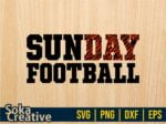 Cincinnati Bengals Sunday Football SVG