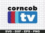Corncob TV SVG cricut