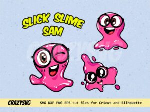 Cricut Slime Sam Svg