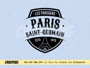 PSG Les Parisiens Paris Saint Germain SVG