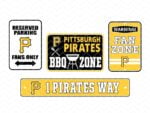 Pittsburgh Pirates Fans Only Sign SVG PNG EPS DXF BBQ Zone