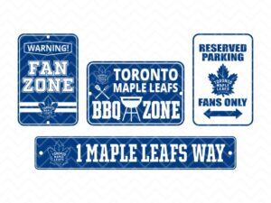 Toronto Maple Leafs Sign SVG PNG EPS DXF